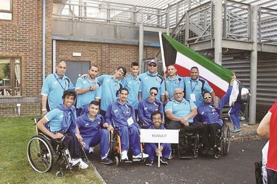 15 ميدالية لمعاقي الكويت في بطولة العالم
