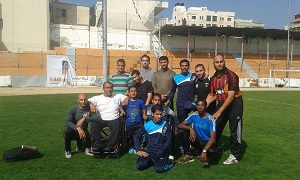 معسكر تدريبي لألعاب القوي لذوى الإعاقة في غزة  للمشاركة في بطولة الكويت الدولية