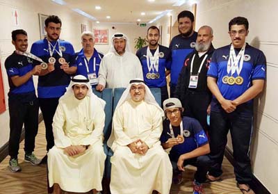 منتخب الصم يستعرض ميدالياته في بطولة ألعاب القوى بقطر