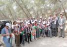 حملة لزراعة الأشجار في مدينة الحسين للشباب