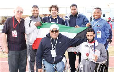 الكويت تحرز لقب البطولة الدولية الثانية للمعاقين