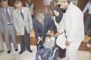 المستشفى الأردني في غزة يوزع مساعدات وكراسي على ذوي الاحتياجات الخاصة