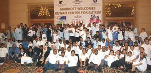 فنادق ماريوت الكويت تنظم يوماً خاصاً لمركز الكويت للتوحد