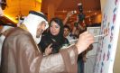 الأمير سلطان بن ناصر يشارك ذوي الاحتياجات الخاصة معرضهم