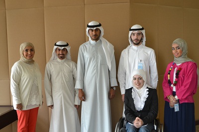 استقبال وزارة الشباب جريدة الأمل التطوعية لذوي لإعاقة
