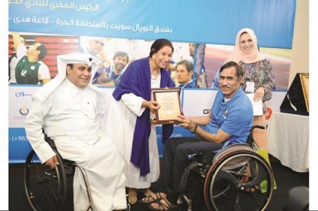 العبدالله: تكريم الأبطال ذوي الإعاقة يدفعهم لبذل المزيد