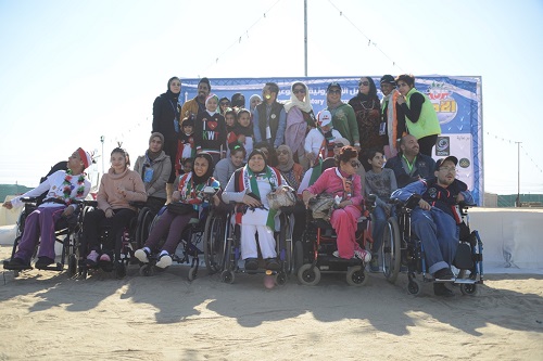 مخيم جريدة الأمل الرابيعي الرابع لذوي الإعاقة تحت شعار " فرحتنا أمل "