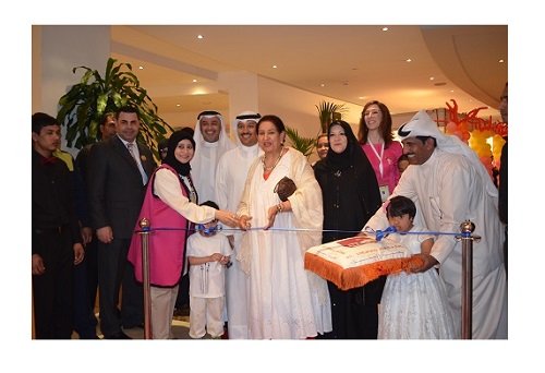 بازار النبراس الثالث يرصد ريعة لمركز الكويت  لمكافحة أمراض السرطان في دولة الكويت