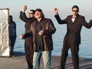 المنصور في مشهد من مسلسل «طربان»